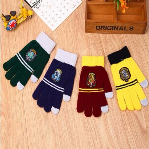 Potter gloves Magic School neckerchief Gryffindor Gloves /Socks Gift For Women/Men/girl/boy Magic Toys - Image 2