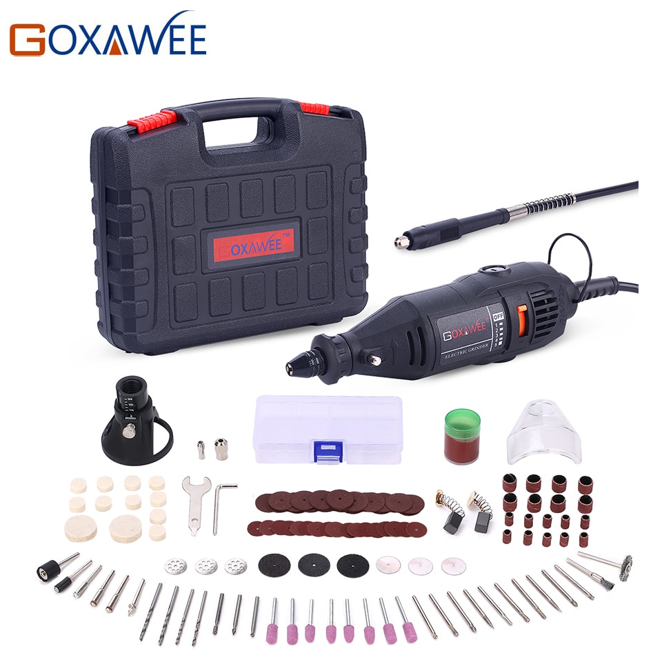 Mini electric drill 135W with accessories included - echoENG - UM 90 M