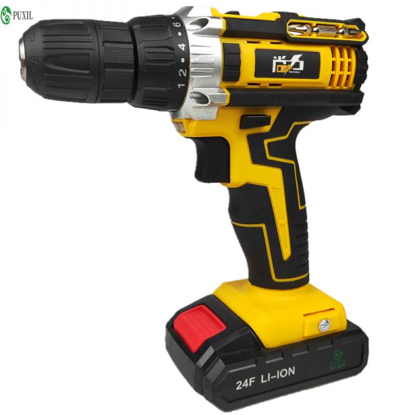 24 Volt Rechargeable Pistol Electric Drill 5805 Electric Screwdriver