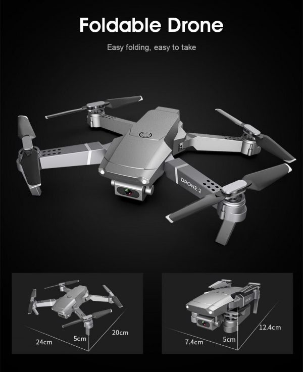 2020 NEW E68 Drone HD wide angle 4K Drones WIFI 1080P FPV video live Recording Quadcopter Height To maintain Drone Camera Toys - Image 4