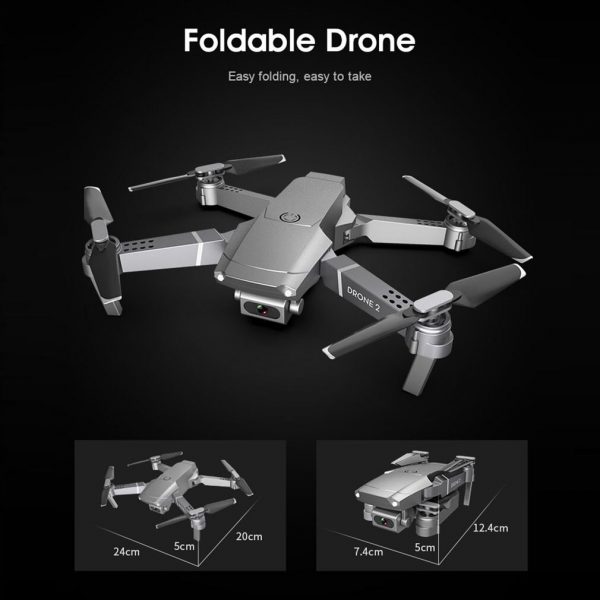 WIFI FPV Mini Drone With Wide Angle HD 4K 1080P Camera Hight Hold Mode RC Foldable Quadcopter Drone Gift - Image 4