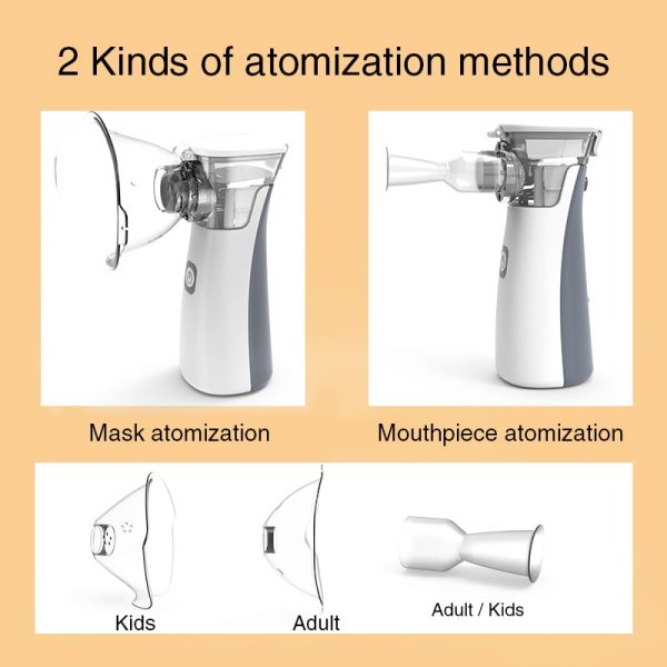 BGMMED Handheld Medical Nebulizer equipment Asthma Portable inhaler Atomizer inhalator for kids mini nebulizador - Image 5