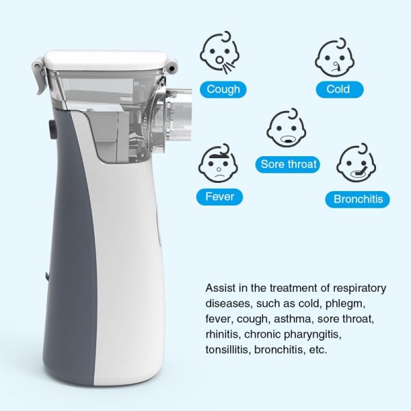 BGMMED Handheld Medical Nebulizer equipment Asthma Portable inhaler Atomizer inhalator for kids mini nebulizador - Image 4