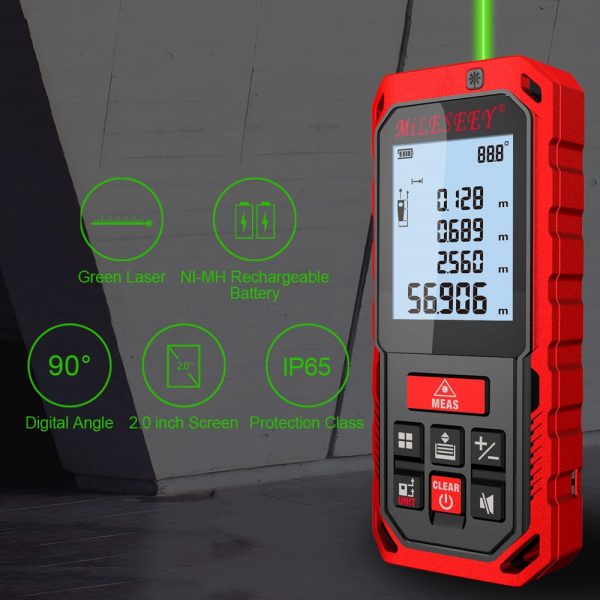 Mileseey laser distance meter electronic roulette laser digital - Image 6