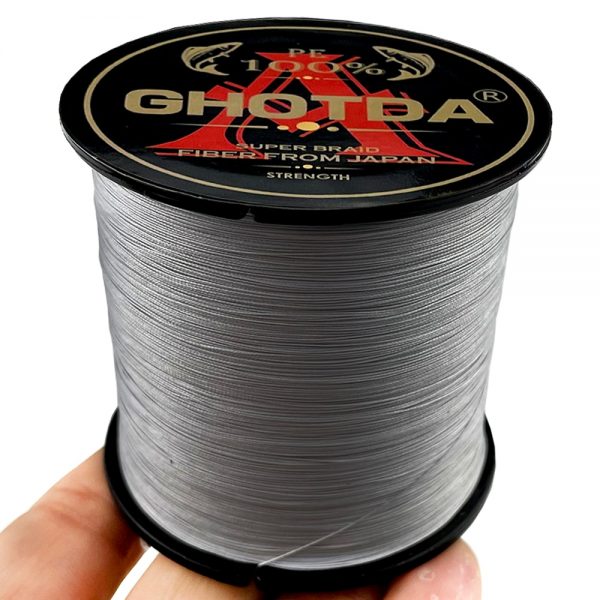 GHOTDA Braid Fishing line 300M 500M 1000M 4 Strands Multifilament Fishing Wire Carp Fishing 10-120lb - Image 4