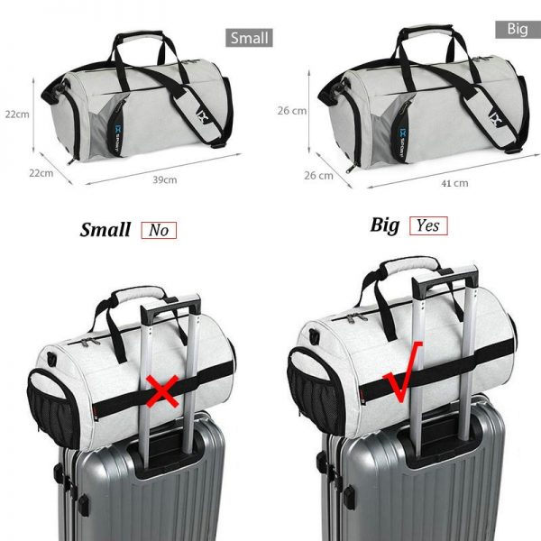 Men Gym Bags For Fitness Training Outdoor Travel Sport Bag Multifunction Dry Wet Separation Bags Sac De Sport - Image 5