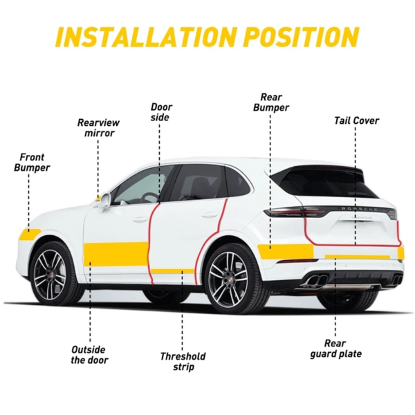 Nano Carbon Fiber Car Sticke - Image 4