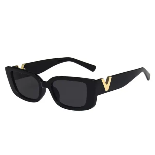 Retro Rectangle Sunglasses for Women - Image 2