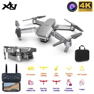 2020 New E68 WIFI FPV Mini Drone With Wide Angle HD 4K 1080P Camera Hight Hold Mode RC Foldable Quadcopter Dron Gift