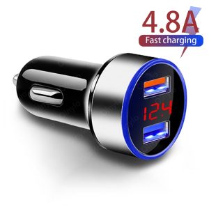 4.8A 5V Car Chargers 2 Ports