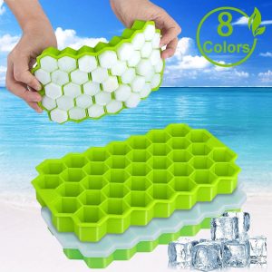 Ice Cube Trays - Silicone Honeycomb