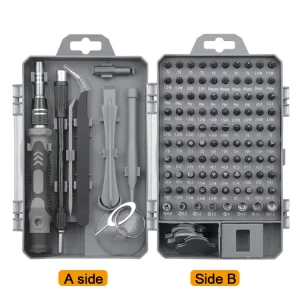 115 in 1 Screwdriver Set Screwdriver Bit Set Multi-function Precision Mobile Phone Repair Device Hand Tools Torx Hex