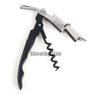 Quail 1pcs Beer Bottle Opener Multifunction Portable Screw Corkscrew Wine opener Stainless Steel Wine Knife Wine Set Small Gift