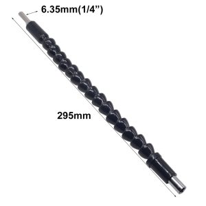 1pcs 295MM Plastic Metal Soft Universal Flexible Shaft Electric Screwdriver Batch Of Head Hex Shank Extension Drill Bit Holder