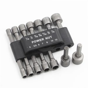 14pcs Hexagon Handle Socket Wrench Screwdriver Set Bit Set For Electric Screwdriver Hand Tools No Magnetic Power Driver Adapter