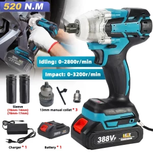 Cordless Electric Impact Wrench